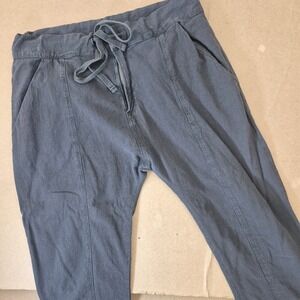 FRAME Jogger Pant Womens‎ Small Gray Cotton Drawstring Tapered